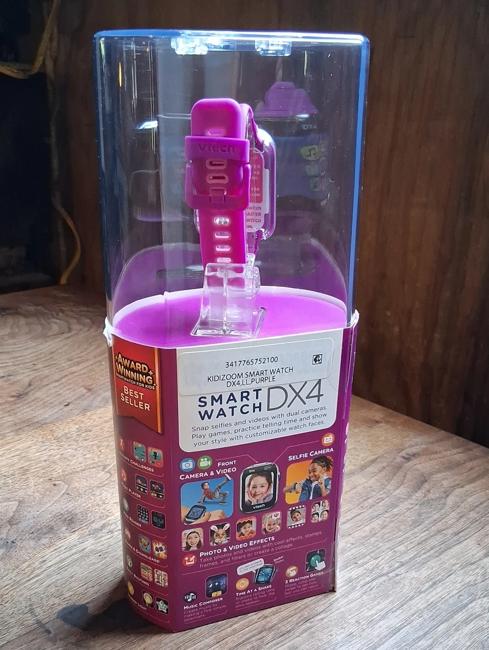 KidiZoom Smart Watch DX4 Purple Kids Girls